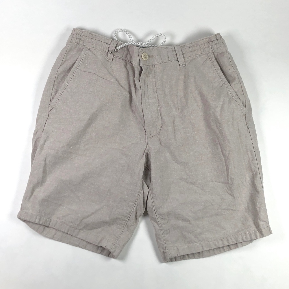 Marks & Spencer Men's Linen Shorts - Size 32